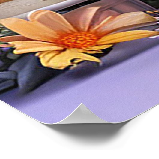 愛らしいバニー祝ズ誕生日 ポスター (角)