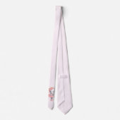 愛らしいバレリナエレファントアンポインテ ネクタイ (裏面)