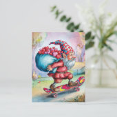 愛らしいバレンタインオールド格言 ポストカード (スタンド正面)