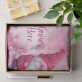 愛らしいバレンタインデー格言とハートバルーン 薄葉紙 (ギフト)