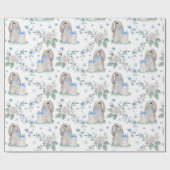 愛らしいバンニー ラッピングペーパー (フラット)