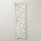 愛らしいパステルサファリゼブラパターン子供部屋ピンク ボディピロー (裏面 (縦))