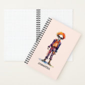 愛らしいパステルゾンビ – かわいいハロウィーン ノートブック (内側)