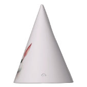 愛らしいパステルピンクバニーパーティーハット パーティーハット (右)