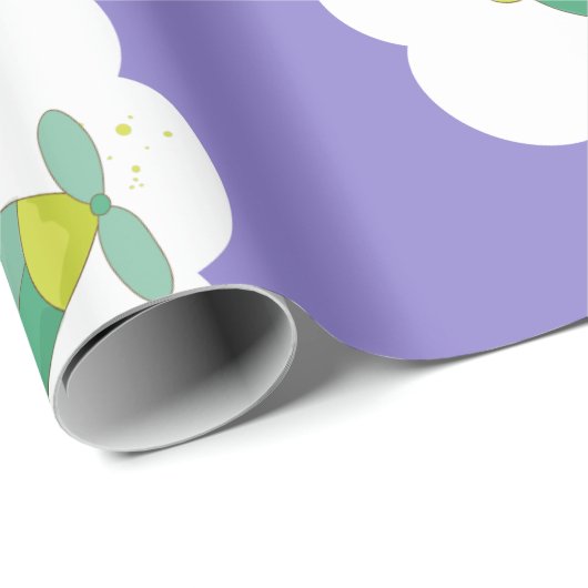 愛らしいパステルラベルテディベアラッピング紙 ラッピングペーパー (ロールコーナー)