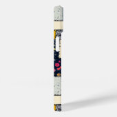 愛らしいパッチワークデザイン、パターよくはしゃぐン Case-Mate iPhoneケース (裏面 / 右)