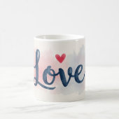 "愛らしいパッティングのマグカップ" コーヒーマグカップ (中央)