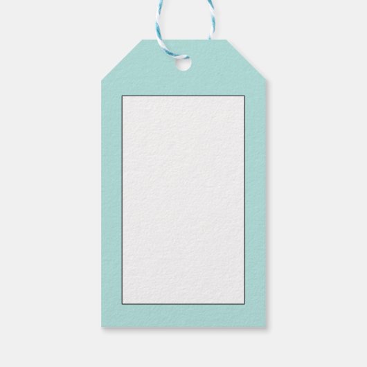 愛らしいパンダのクマありがとう ギフトタグ (裏面)