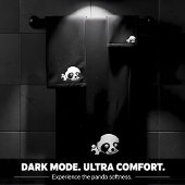 愛らしいパンダのクマ バスタオルセット