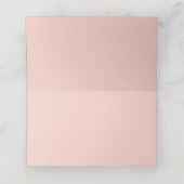 愛らしいパンダピンクフローラ緑の赤ちゃんシャワー プレイスカード (内部開封)