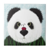愛らしいパンダベア タイル (正面)