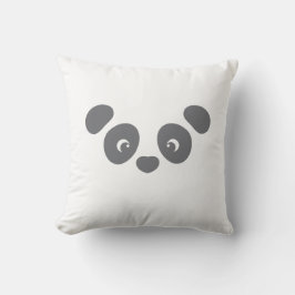 愛らしいパンダ顔 クッション