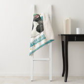 愛らしいパーソナライズされたベビーパンダシェルパブランケット シェルパブランケット (インサイチュ)