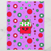 愛らしいパーソナライズされた小妖精や小人レター (裏面)