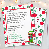 愛らしいパーソナライズされた小妖精や小人レター