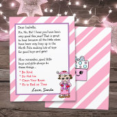 愛らしいパーソナライズされた小妖精や小人レター