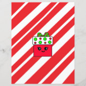 愛らしいパーソナライズされた小妖精や小人レター (裏面)