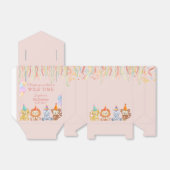 愛らしいパーティーアニマルズピーチピンクサファリ誕生日 フェイバーボックス (折り畳みなし)