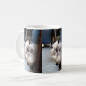 愛らしいヒマラヤペルシャ コーヒーマグカップ (正面左)