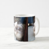 愛らしいヒマラヤペルシャ コーヒーマグカップ (正面右)