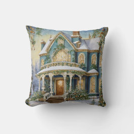 愛らしいビクトリアンなクリスマス クッション