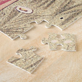 愛らしいビクトリアン友だちパーソナライズされたのベッティ ジグソーパズル (側面)