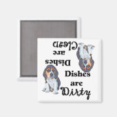 愛らしいビーグルパピー食洗機磁石 マグネット (正面/裏面)