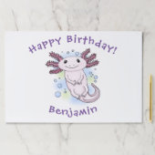 愛らしいピンクの軸足漫画 ペーパーパッド (インサイチュ)