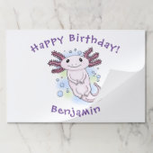 愛らしいピンクの軸足漫画 ペーパーパッド (折り畳み)