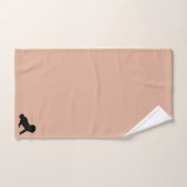 愛らしいピンクベビー バスタオルセット (ハンドタオル)