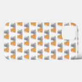 愛らしいファンタジーなオレンジとグレーの子猫たち Case-Mate iPhoneケース (裏面 (横))