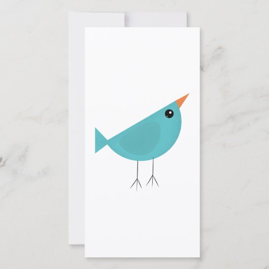 愛らしいファンタジーな鳥の自然アート (正面)