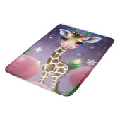 愛らしいファンタジーベビーキリンwithホリー バスマット (アングル)