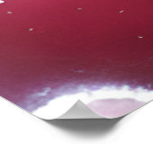 愛らしいファンタジーベビーキリンwithホリー ポスター (角)