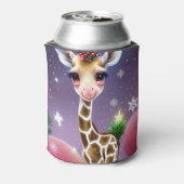 愛らしいファンタジーベビーキリンwithホリー 缶クーラー (缶裏面)