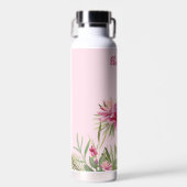 愛らしいフラミンゴ ウォーターボトル (正面)