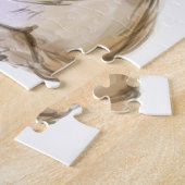 愛らしいフランスのブルドッグパピー ジグソーパズル (側面)