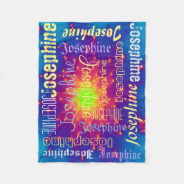 愛らしいフリースのパーソナライズな一流毛布を暖めて下さい フリースブランケット