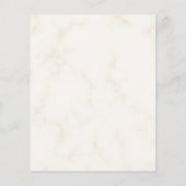 愛らしいフローラドッグトリマーティアシートフライヤー チラシ (裏面)