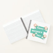 愛らしいフローラハッピーマザーズデイ |ノートブック ノートブック (内部)