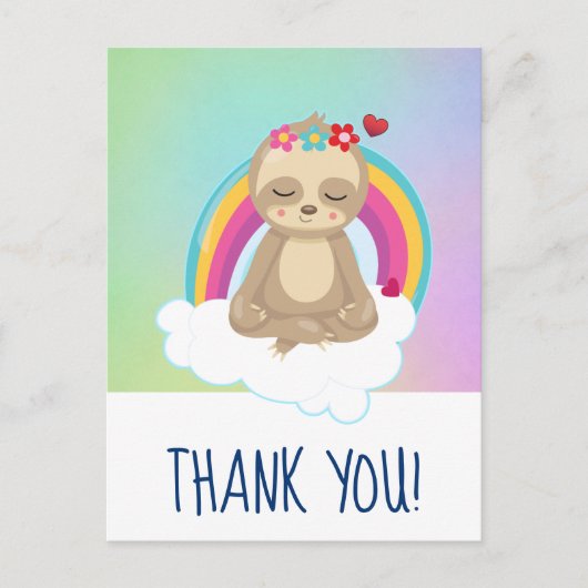 愛らしいブラウンスロスめい想ズの平和 ポストカード (正面)