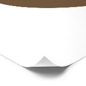 愛らしいブラウンバニー ポスター (コーナー)