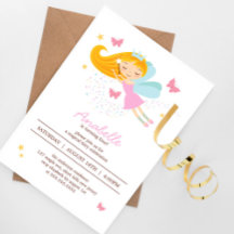 愛らしいブロンドフェアリープリンセスガールズ誕生日