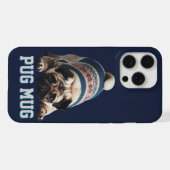 愛らしいプグ – なんてマグカップ！ iPhoneケース (裏面横)