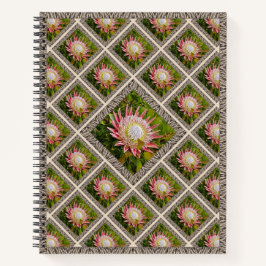 愛らしいプロテアを持つ独特のノート ノートブック