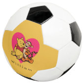 愛らしいプーさんとティガー サッカーボール (3/4)