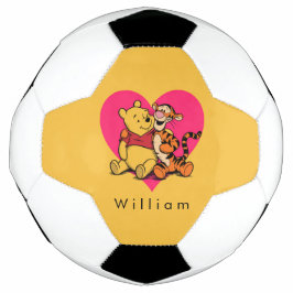 愛らしいプーさんとティガー サッカーボール