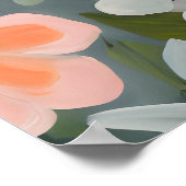 愛らしいベビーうさぎ子供部屋ウォールアートポスター ポスター (角)