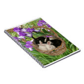 愛らしいベビーの束 ノートブック (右側)