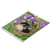 愛らしいベビーの束 ノートブック (左側)